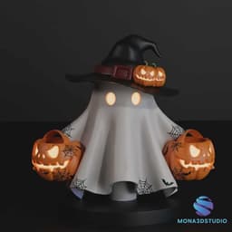 Halloween SeT 3D print model - Pre-Supported 3d model