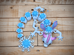 Snow Dragon 3d model