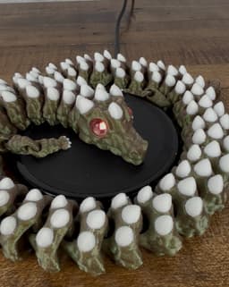 Light Up Gator Dragon 3d model