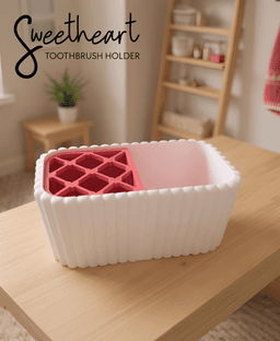 Sweetheart Toothbrush Holder 3d model