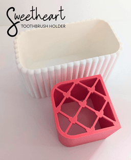 Sweetheart Toothbrush Holder 3d model