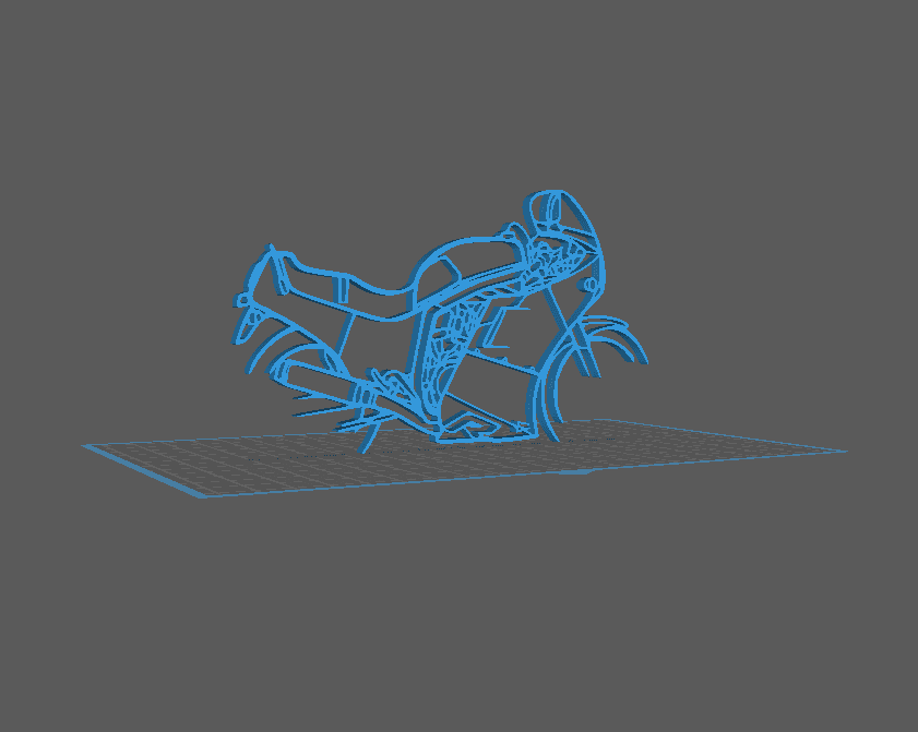 Suzuki Wall Art 3d model
