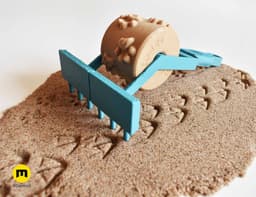 Multi-Tool Handle for Sand Play 3d model