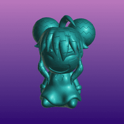 Oseanworld Yameii Chibi 3d model