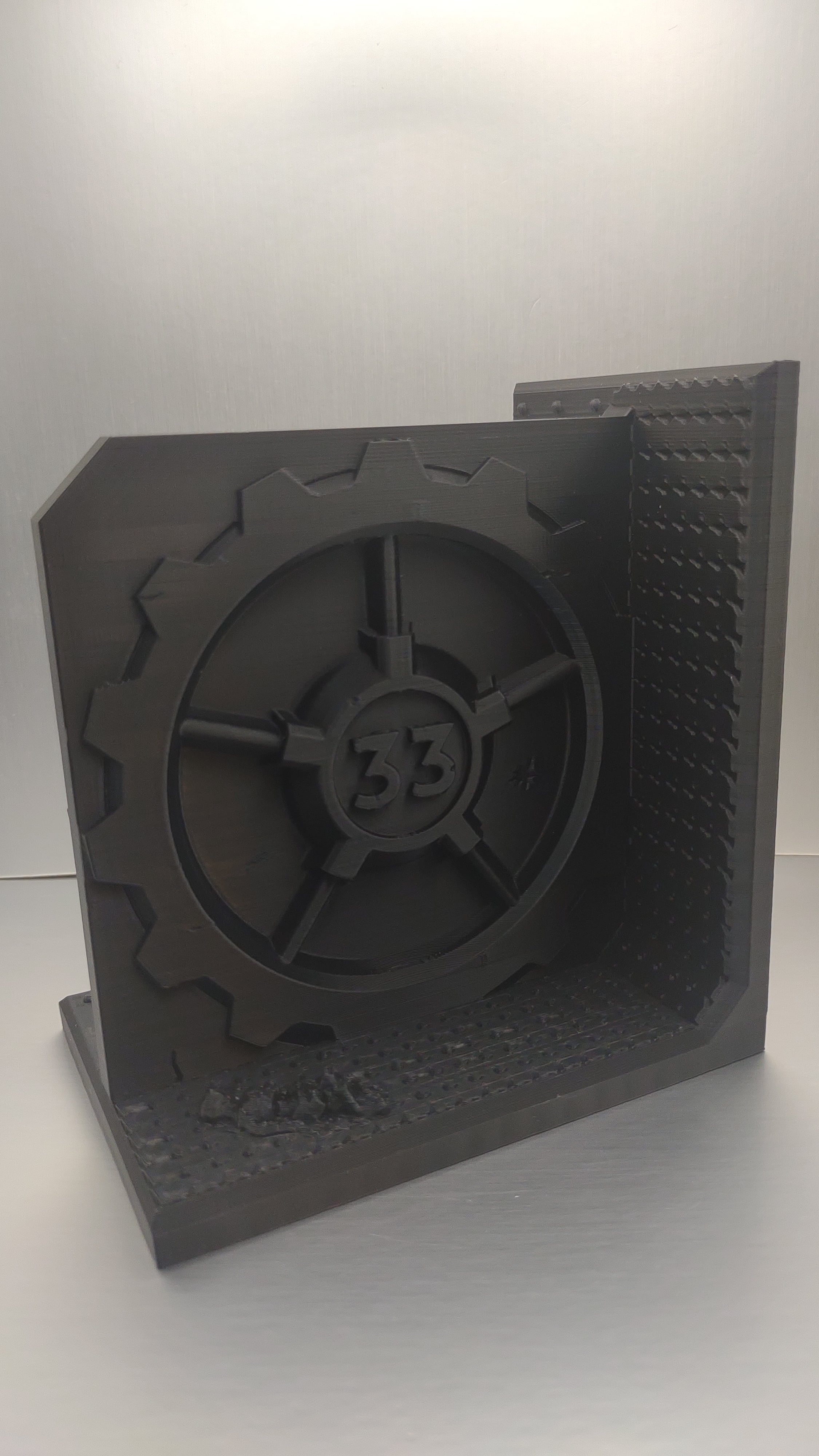 Fallout (themed) Bookend 3d model