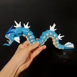 Gyarados By Colors 3d model