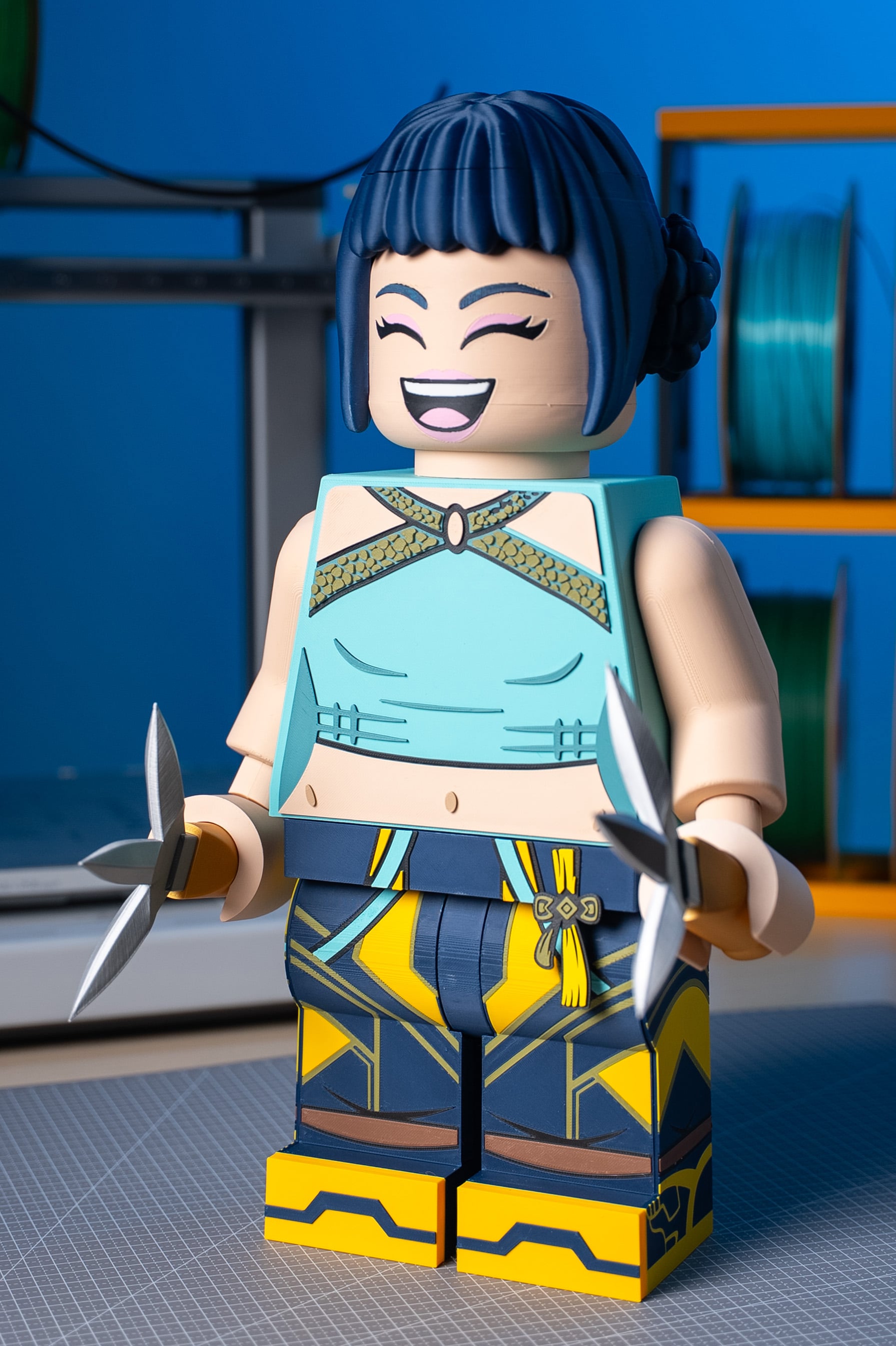 Kpop Zoey Modular Figure 3d model
