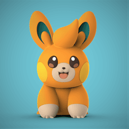 Pawmi (Pokémon) 3d model