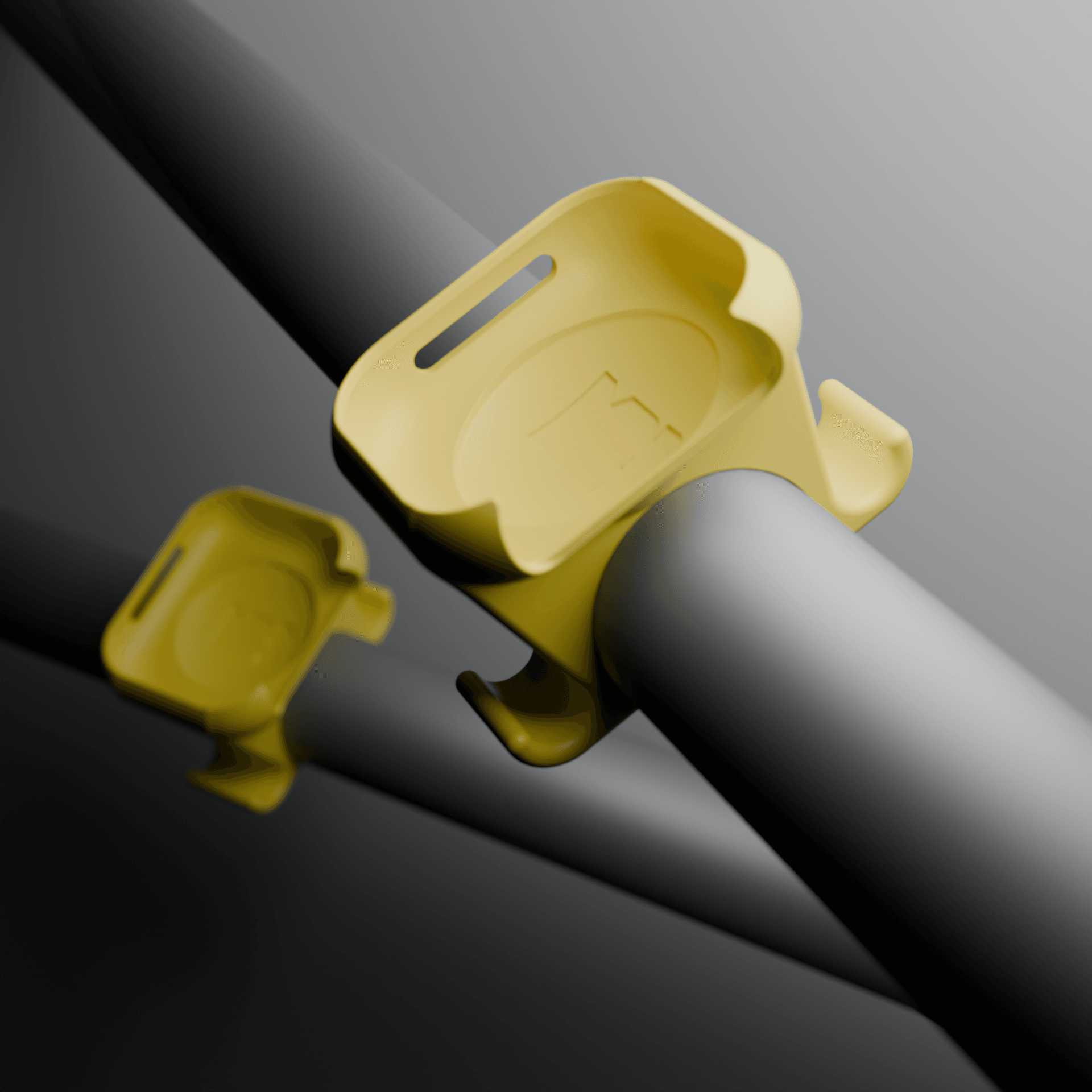 Apple Watch Series 9, 8 and 7 Handlebar Mount for Cyclists 3d model