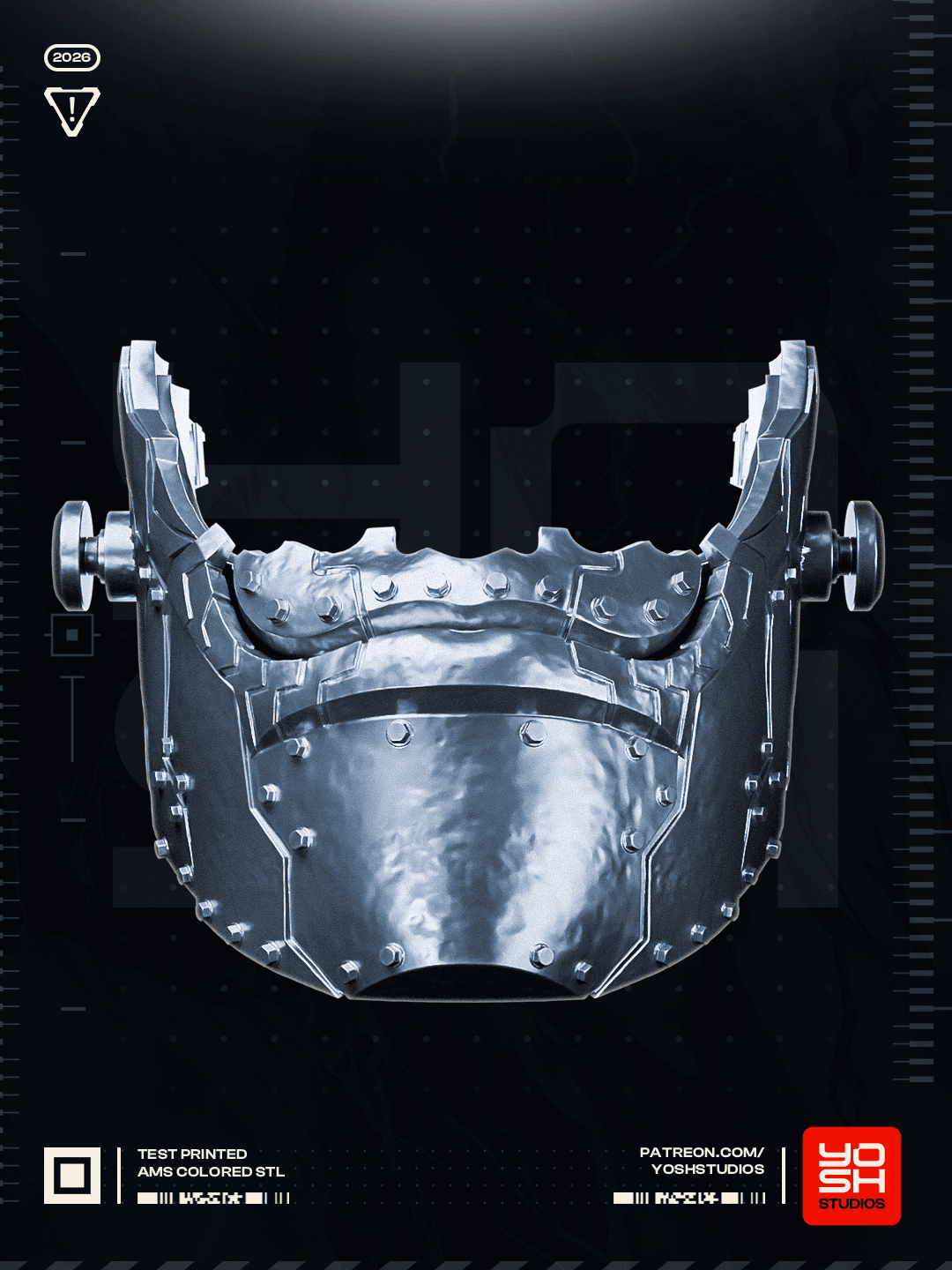 Metal Jaw 3D Printer STL File 3d model