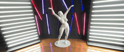 FMB1: The new collection of figurines of beautiful Curvaceous girl 3d model