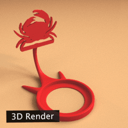 Anima Crab 3d model