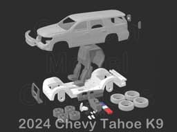 2024 Tahoe K9 Edition 1-87 Scale 3d model