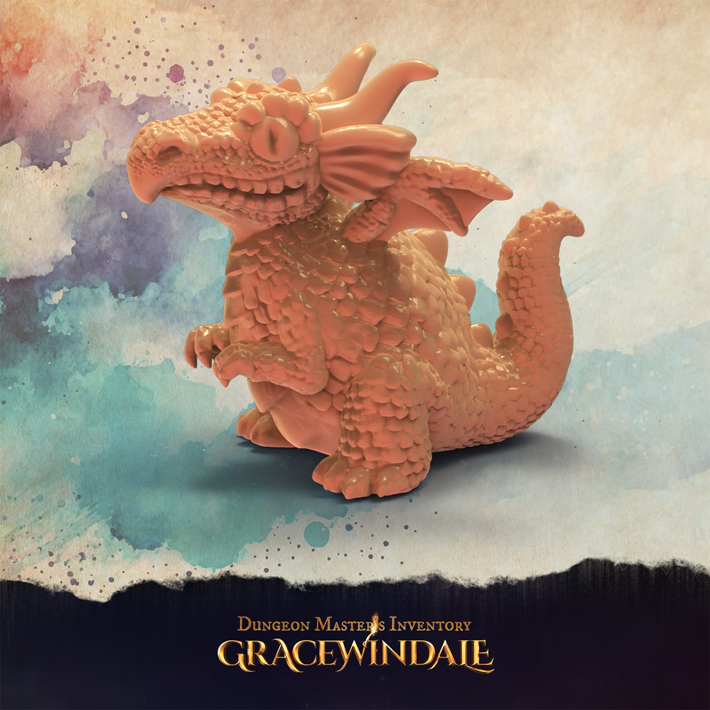 Little Dragon 3d model