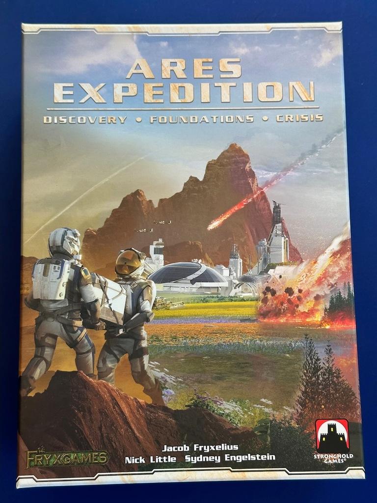 Ares Expedition plus all expansions insert for Kickstarter "big box" (supports sleeves) 3d model