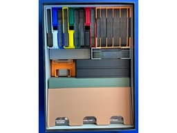 Ares Expedition plus all expansions insert for Kickstarter "big box" (supports sleeves) 3d model
