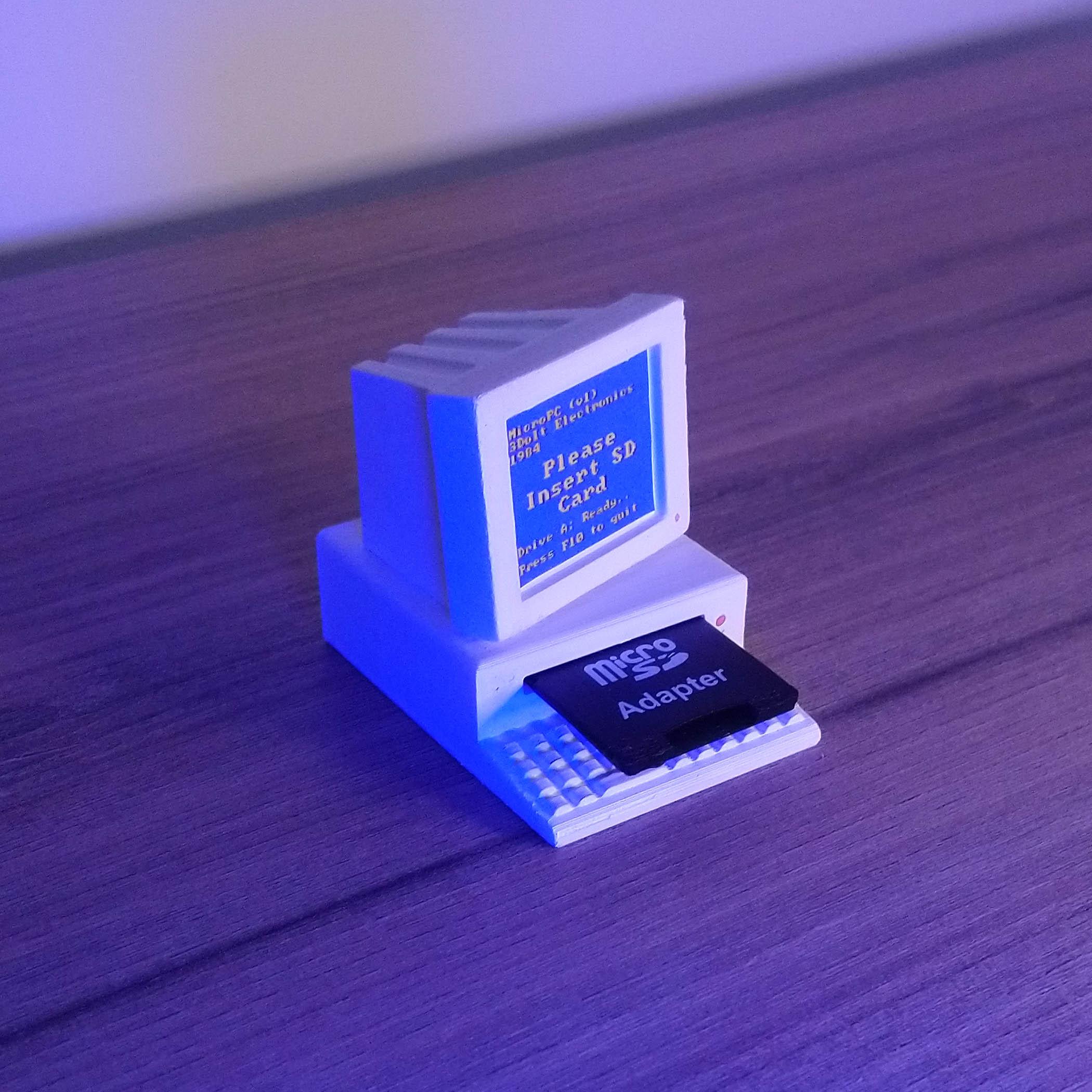 Micro Pc SD Card 3d model