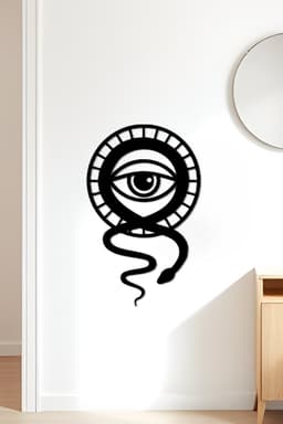 Snake Wall Art, Wall Decor, Home Decor 3d model