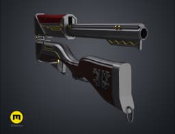 Caitlyn rifle – Arcane Act 1 3d model