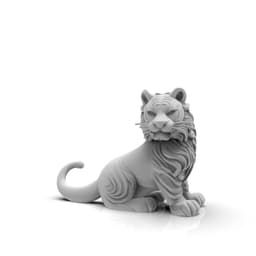 Tiger statue.stl 3d model