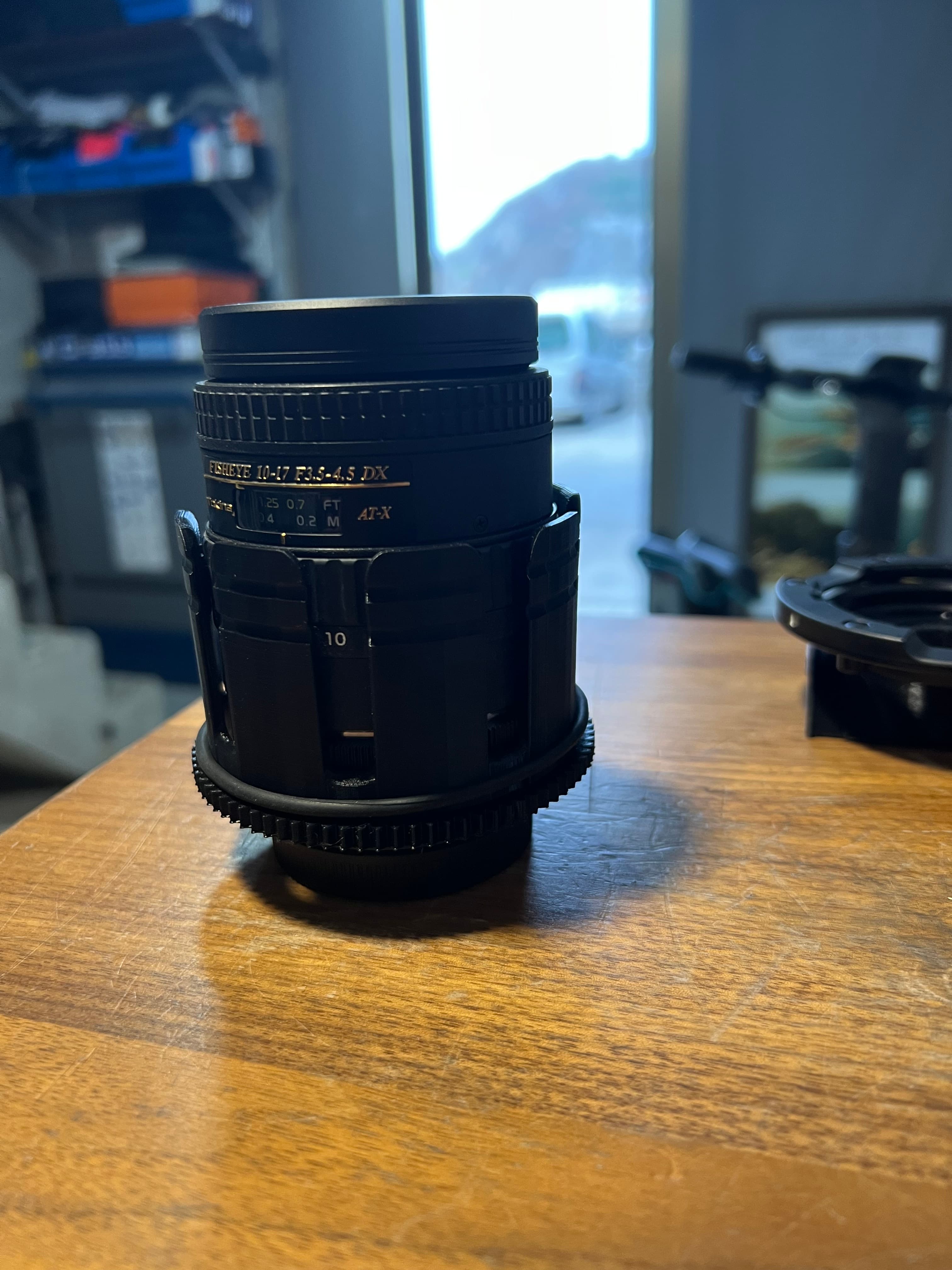 aro zoom tokina10-17 nauticam for sony + metabones .stl 3d model