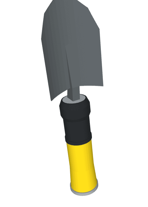 Handheld Garden Shovel 3d model