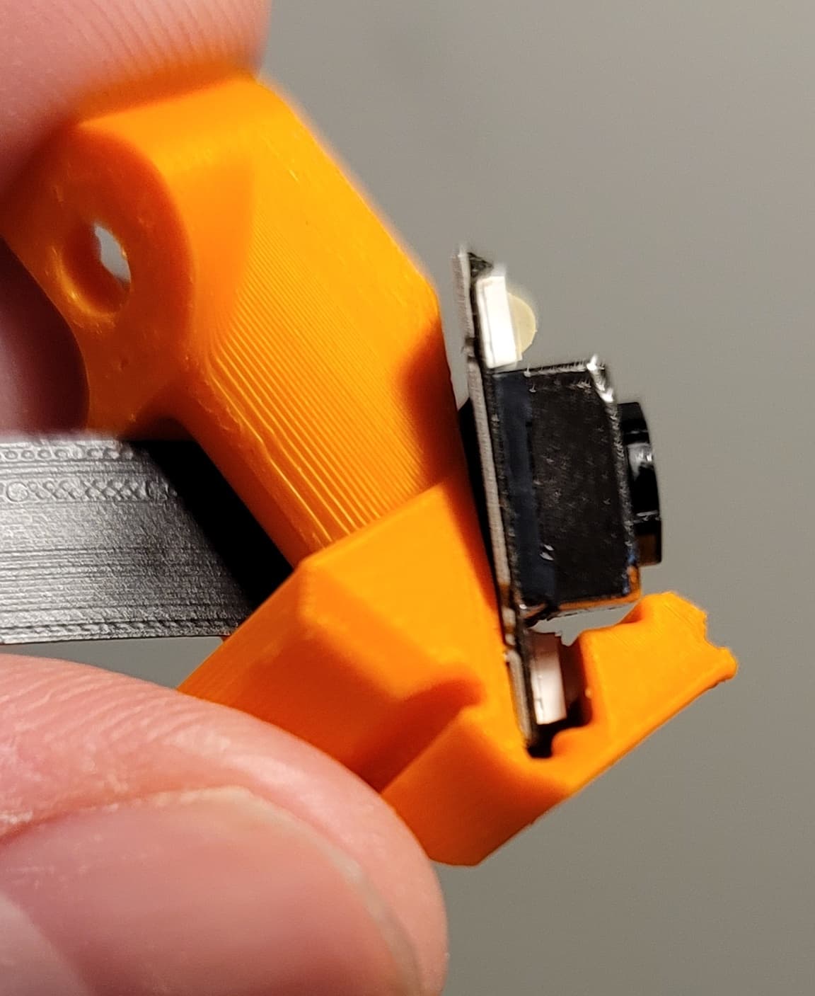 Mintion Nozzle Cam SV08 Mount 3d model