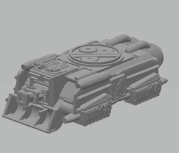 Voidfang Voidsteaker Destroyer Hover Tank 3d model