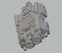 Voidfang Voidsteaker Destroyer Hover Tank 3d model