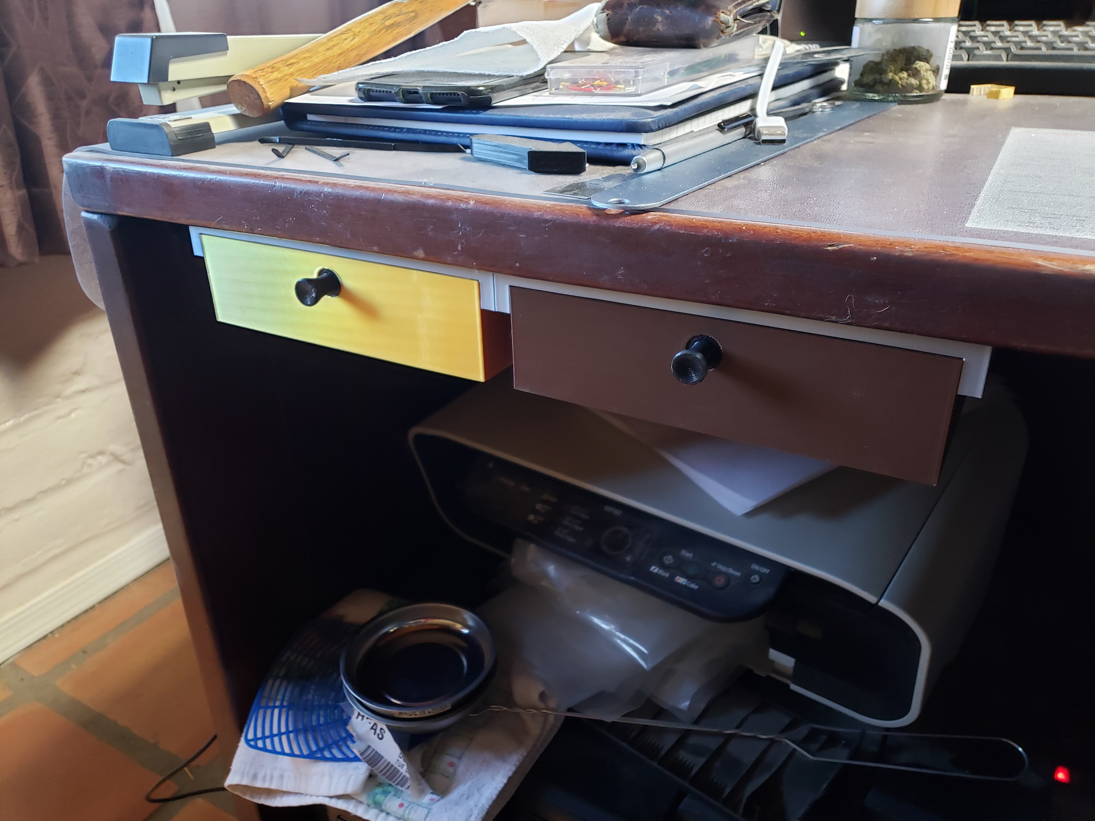 Under Desk Drawer 3d model