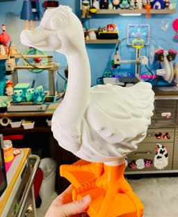 Dress Up Porch Goose for Goose Gear 3d model