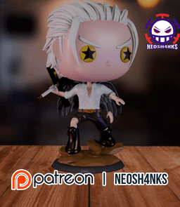 Seraphim Hawk Funko style 3d model
