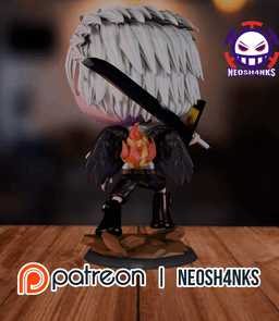 Seraphim Hawk Funko style 3d model
