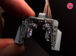 REVELL RAZOR COCKPIT W MANDO AND CHILD W BOXES SET 3d model