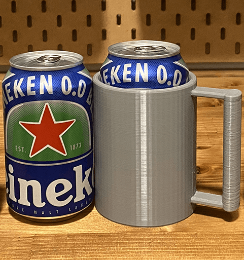 can holder 33cl ( stubby heineken can compatible ) 3d model