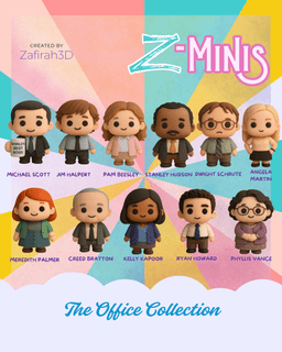 Z-MINIS THE OFFICE COLLECTION 3d model