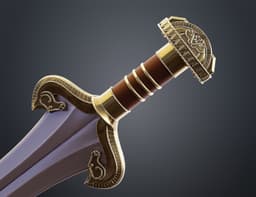 Eowyn Sword - Lord of the Rings 3d model