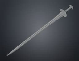 Eowyn Sword - Lord of the Rings 3d model