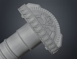 Eowyn Sword - Lord of the Rings 3d model