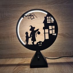 LED Ring Lamp 3d model