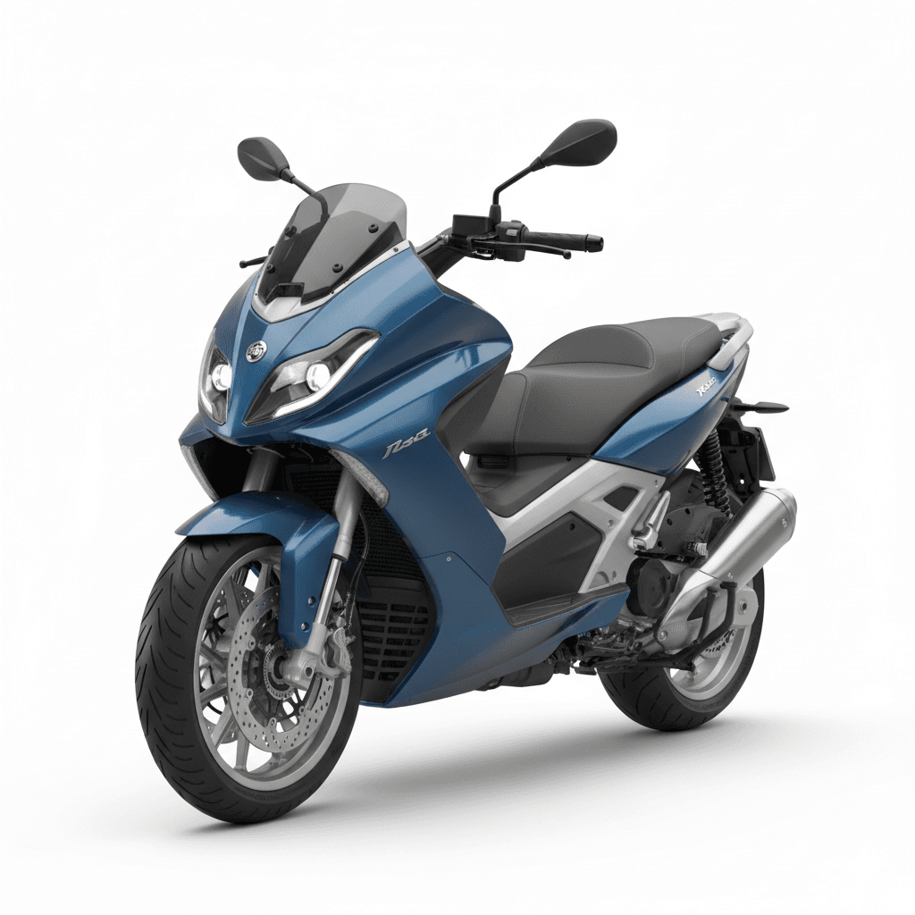 Piaggio Beverly 500 Touring Scooter 3d model