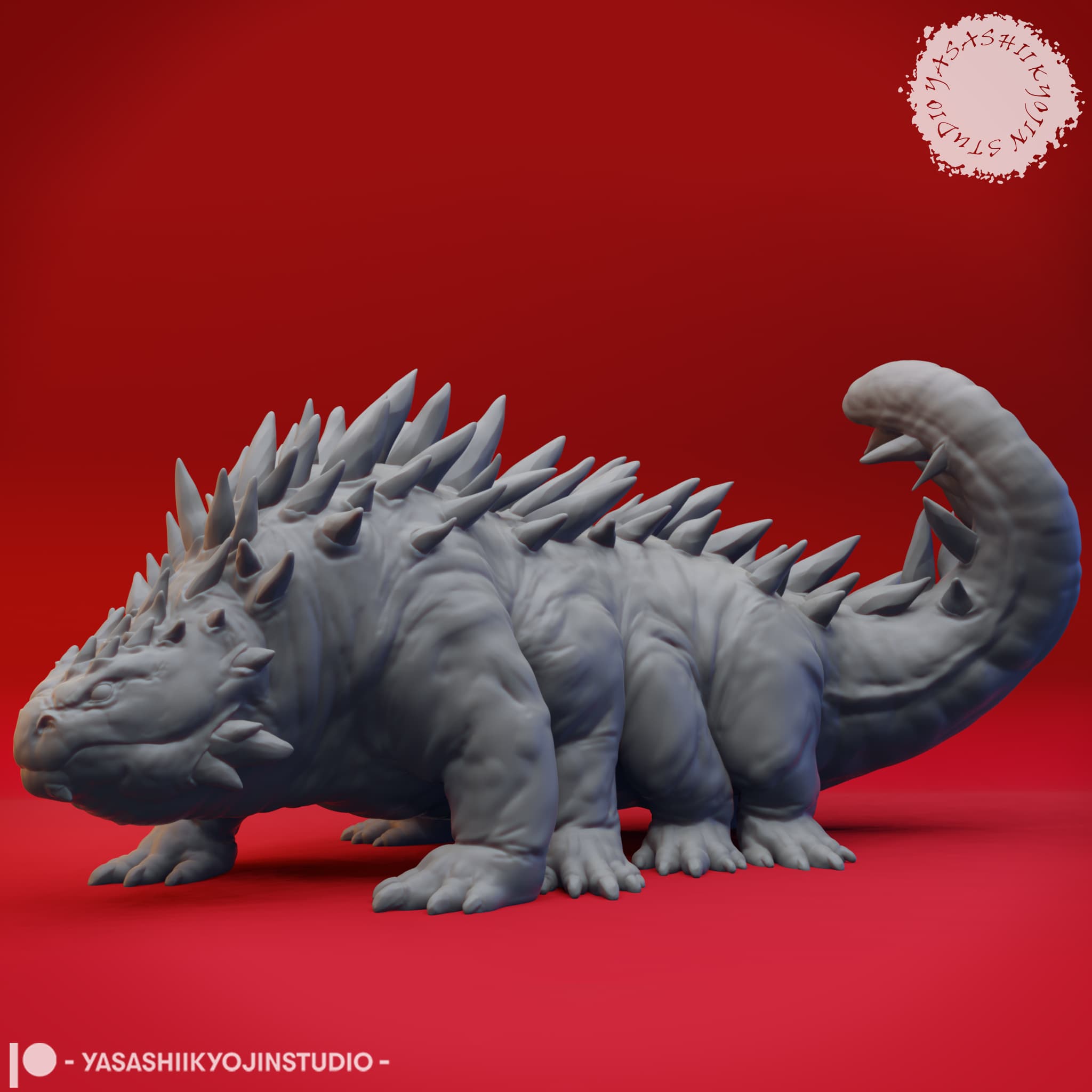Basilisk - Tabletop Miniature (Pre-Supported) 3d model