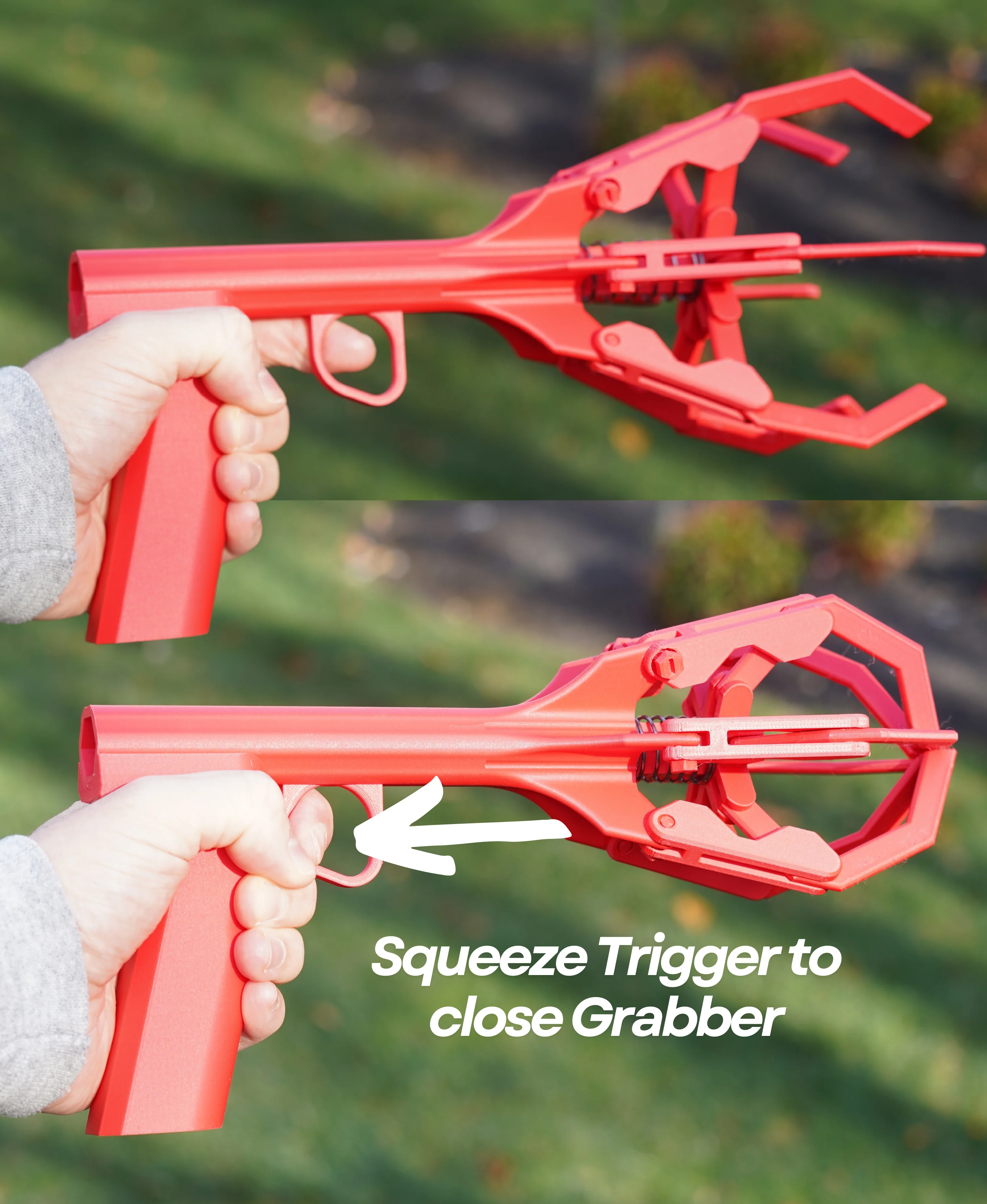Gripper Grabber - Mechanical Grabber Claw Device 3d model