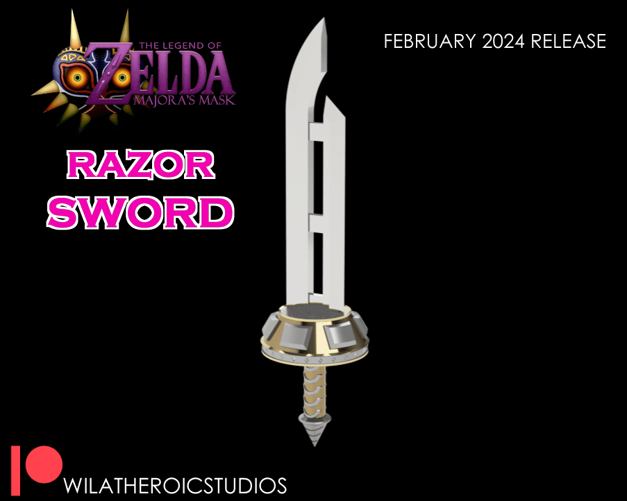 Razor Sword [Zelda Majoras Mask] 3d model