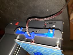 Monoprice Select Mini V2 Bed Cable Mount - Installed before cable chain. - 3d model