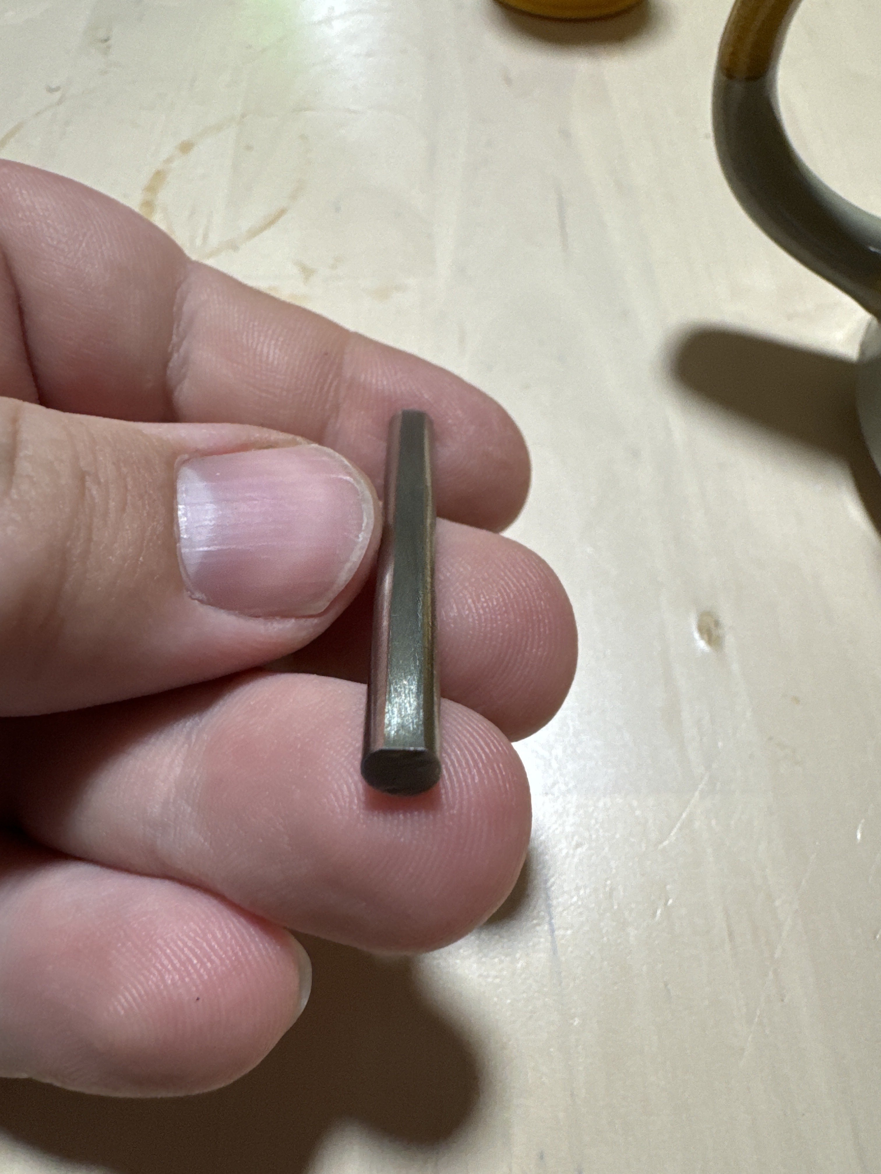 Jig for 5mm x 50mm rods for Micron Z drive 3d model