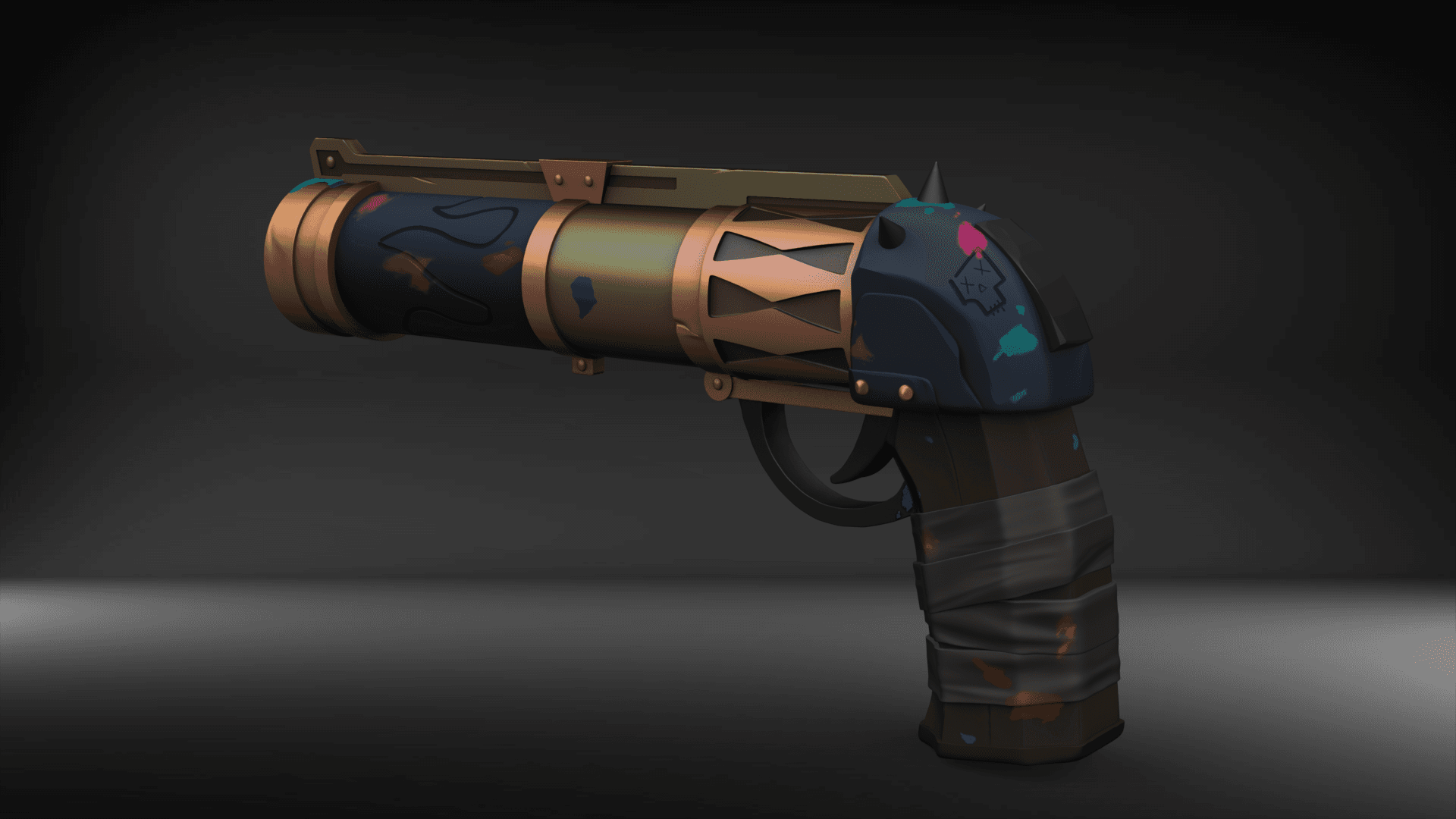 Jinx's Pistol (Arcane) 3d model