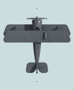 1:144 Airco D.H.5 3d model
