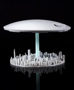 Independence Day - Alien City Destroyer 3d model