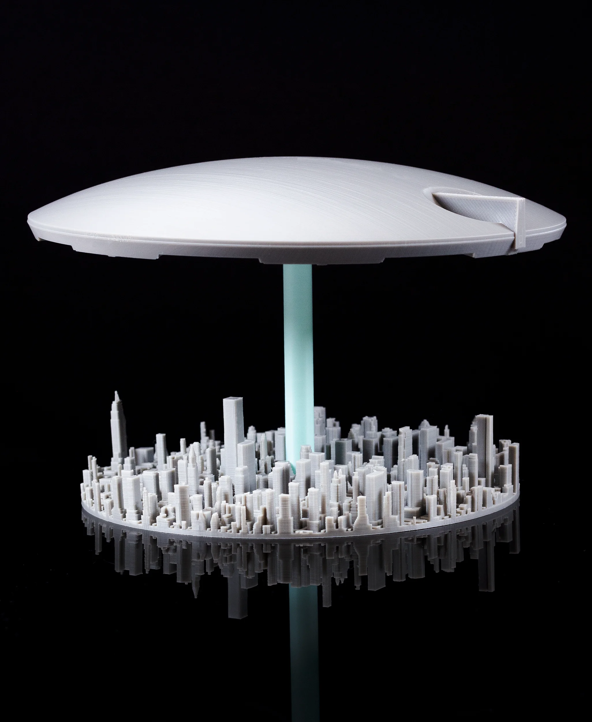 Independence Day - Alien City Destroyer 3d model